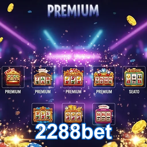 Imagem do site 2288bet com jogos de cassino, destaque para a aba '2288bet-Games07' em iluminação vibrante